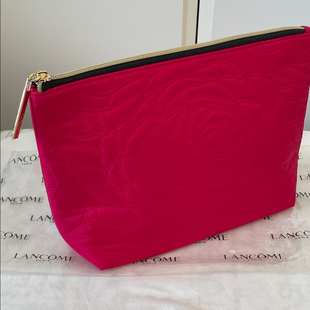 Lancôme Pink Cosmetic Bag